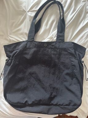 lululemon athletica Black Travel Tote